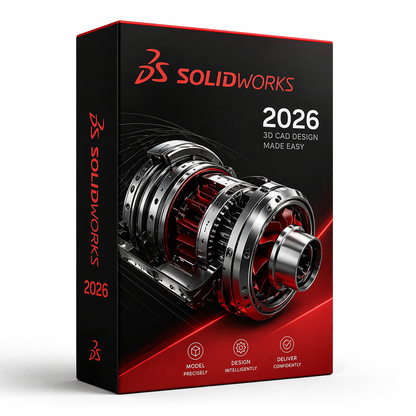 SolidWorks Professional 2026 3D CAD Software (Instant Download)