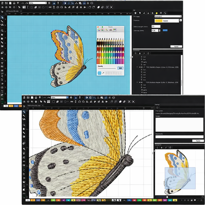 Chroma 24 – Professional Digitizing Embroidery Software